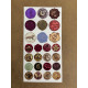 150 Adet Retro Pul Mühür Sticker Seti Vintage Etiket Karışık Desen Hediye Davetiye Defter Süsleme 150 Adet Retro Pul Mühür Sticker Seti Vintage Etiket Karışık Desen Hediye Davetiye Defter Süsleme