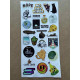 158 Adet Karışık Sanat Komik Art Bullet Journal Defter Ajanda Laptop Sticker Etiket Çıkartma Seti 158 Adet Karışık Sanat Komik Art Bullet Journal Defter Ajanda Laptop Sticker Etiket Çıkartma Seti