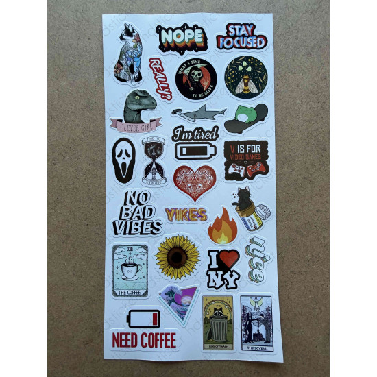 158 Adet Karışık Sanat Komik Art Bullet Journal Defter Ajanda Laptop Sticker Etiket Çıkartma Seti 158 Adet Karışık Sanat Komik Art Bullet Journal Defter Ajanda Laptop Sticker Etiket Çıkartma Seti