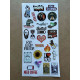 158 Adet Karışık Sanat Komik Art Bullet Journal Defter Ajanda Laptop Sticker Etiket Çıkartma Seti 158 Adet Karışık Sanat Komik Art Bullet Journal Defter Ajanda Laptop Sticker Etiket Çıkartma Seti