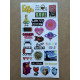 158 Adet Karışık Sanat Komik Art Bullet Journal Defter Ajanda Laptop Sticker Etiket Çıkartma Seti 158 Adet Karışık Sanat Komik Art Bullet Journal Defter Ajanda Laptop Sticker Etiket Çıkartma Seti