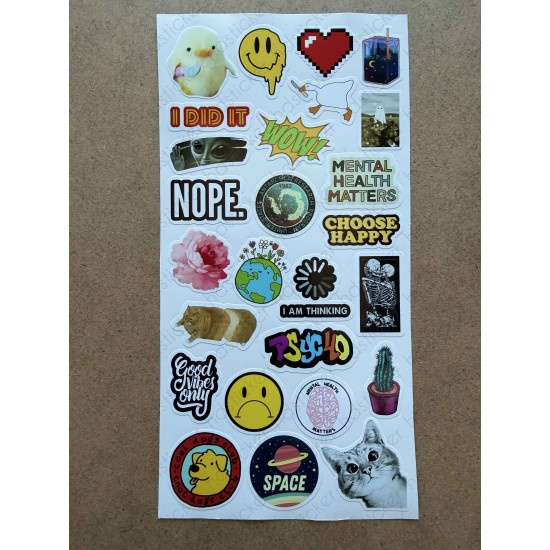 158 Adet Karışık Sanat Komik Art Bullet Journal Defter Ajanda Laptop Sticker Etiket Çıkartma Seti 158 Adet Karışık Sanat Komik Art Bullet Journal Defter Ajanda Laptop Sticker Etiket Çıkartma Seti