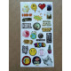 158 Adet Karışık Sanat Komik Art Bullet Journal Defter Ajanda Laptop Sticker Etiket Çıkartma Seti 158 Adet Karışık Sanat Komik Art Bullet Journal Defter Ajanda Laptop Sticker Etiket Çıkartma Seti