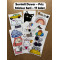 17 Adet Sevimli Priz Ve Duvar Süsü Bebek Çocuk Odası Dekoratif Etiket Sticker Çıkartma Seti 10 cm