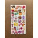 190 Adet Sevimli Etiket Kedi, Çiçek, Sebze, Pasta, Hayvan, Meyve Öğretici Çocuk Odası Sticker Seti 190 Adet Sevimli Etiket Kedi, Çiçek, Sebze, Pasta, Hayvan, Meyve Öğretici Çocuk Odası Sticker Seti