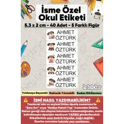 200 Adet Köpek Desenli İsme Özel Okul Etiketi Kişiye Özel İsim Baskılı Kalem Defter Kitap Matara Beslenme Çantası Kreş Anaokulu Öğrenci Sticker Seti Suya Dayanıklı Silinmez Folyo Yıkanabilir Çıkartma