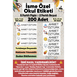 200 Adet Uzay Desenli İsme Özel Okul Etiketi Kişiye Özel İsim Baskılı Kalem Defter Kitap Matara Beslenme Çantası Kreş Anaokulu Öğrenci Sticker Seti Suya Dayanıklı Silinmez Folyo Yıkanabilir Çıkartma 200 Adet Uzay Desenli İsme Özel Okul Etiketi Kişiye Özel İsim Baskılı Kalem Defter Kitap Matara Beslenme Çantası Kreş Anaokulu Öğrenci Sticker Seti Suya Dayanıklı Silinmez Folyo Yıkanabilir Çıkartma