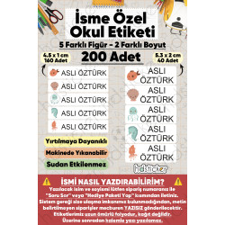 200 Adet Deniz Desenli İsme Özel Okul Etiketi Kişiye Özel İsim Baskılı Kalem Defter Kitap Matara Beslenme Çantası Kreş Anaokulu Öğrenci Sticker Seti Suya Dayanıklı Silinmez Yıkanabilir Folyo Çıkartma 200 Adet Deniz Desenli İsme Özel Okul Etiketi Kişiye Özel İsim Baskılı Kalem Defter Kitap Matara Beslenme Çantası Kreş Anaokulu Öğrenci Sticker Seti Suya Dayanıklı Silinmez Yıkanabilir Folyo Çıkartma