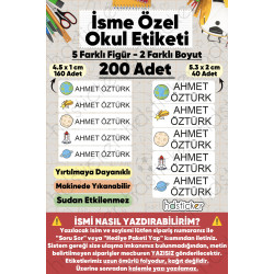 200 Adet Uzay Desenli İsme Özel Okul Etiketi Kişiye Özel İsim Baskılı Kalem Defter Kitap Matara Beslenme Çantası Kreş Anaokulu Öğrenci Sticker Seti Suya Dayanıklı Silinmez Folyo Yıkanabilir Çıkartma 200 Adet Uzay Desenli İsme Özel Okul Etiketi Kişiye Özel İsim Baskılı Kalem Defter Kitap Matara Beslenme Çantası Kreş Anaokulu Öğrenci Sticker Seti Suya Dayanıklı Silinmez Folyo Yıkanabilir Çıkartma