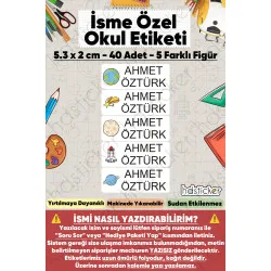 200 Adet Uzay Desenli İsme Özel Okul Etiketi Kişiye Özel İsim Baskılı Kalem Defter Kitap Matara Beslenme Çantası Kreş Anaokulu Öğrenci Sticker Seti Suya Dayanıklı Silinmez Folyo Yıkanabilir Çıkartma