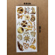 21 Adet Gold Temalı Sticker Seti Ajanda Planner Bullet Journal Laptop Telefon Etiket Çıkartma Paket 21 Adet Gold Temalı Sticker Seti Ajanda Planner Bullet Journal Laptop Telefon Etiket Çıkartma Paket