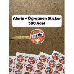 300 Adet Öğretmen Sticker Seti - Ödev Kontrol, Öğrenci Ödül, Aferin Bravo Motivasyon Etiketleri P6 300 Adet Öğretmen Sticker Seti - Ödev Kontrol, Öğrenci Ödül, Aferin Bravo Motivasyon Etiketleri P6