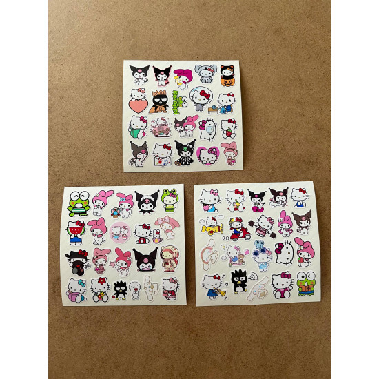 360 Adet Hello Kitty ve Arkadaşları Kuromi My Melody Cinnamoroll Bullet Journal Sticker Seti Mini 360 Adet Hello Kitty ve Arkadaşları Kuromi My Melody Cinnamoroll Bullet Journal Sticker Seti Mini