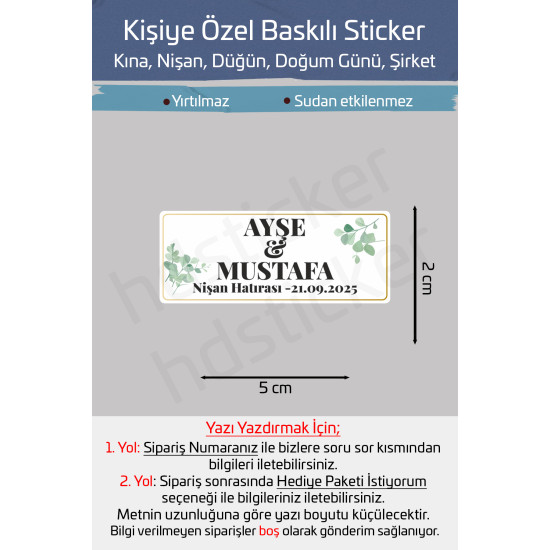 40 Adet Kişiye Özel Kına Nişan Nikah Düğün Sünnet Bebek Firma Etiket Sticker Hediye ve Çikolata P41 40 Adet Kişiye Özel Kına Nişan Nikah Düğün Sünnet Bebek Firma Etiket Sticker Hediye ve Çikolata P41