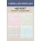 400 Adet 1-100 Sayılar Renkli Sticker 1 cm Etiket Çıkartma Okul, Ofis, Planlayıcı Kullanımı