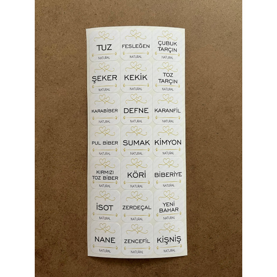 42 Adet Baharat Bakliyat Kuruyemiş Kavanoz Saklama Kabı Banyo Etiketi Sticker Düzenleyici Erzak P3 42 Adet Baharat Bakliyat Kuruyemiş Kavanoz Saklama Kabı Banyo Etiketi Sticker Düzenleyici Erzak P3