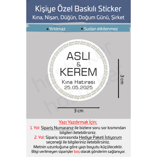 42 Adet Kişiye Özel Kına Nişan Nikah Düğün Sünnet Bebek Firma Etiket Sticker Hediye ve Çikolata P15 42 Adet Kişiye Özel Kına Nişan Nikah Düğün Sünnet Bebek Firma Etiket Sticker Hediye ve Çikolata P15