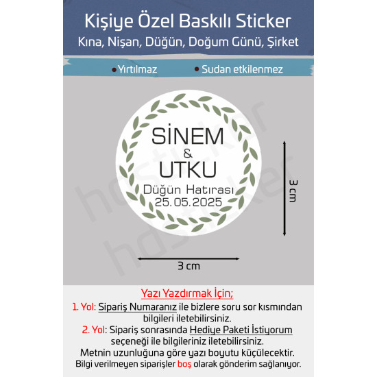 42 Adet Kişiye Özel Kına Nişan Nikah Düğün Sünnet Bebek Firma Etiket Sticker Hediye ve Çikolata P17 42 Adet Kişiye Özel Kına Nişan Nikah Düğün Sünnet Bebek Firma Etiket Sticker Hediye ve Çikolata P17