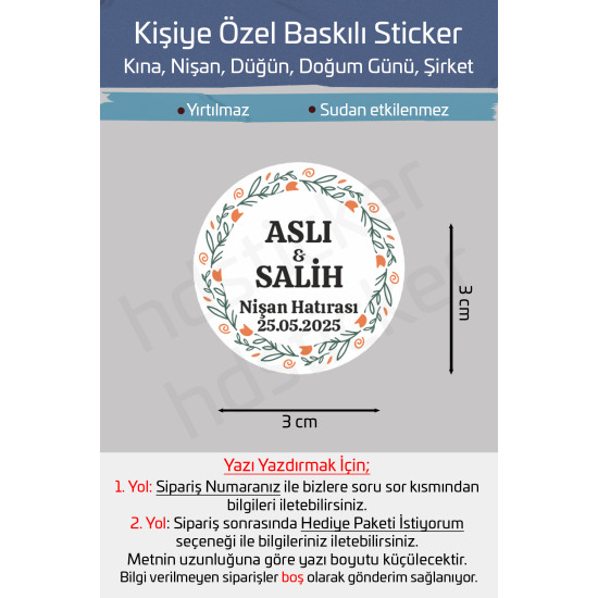 42 Adet Kişiye Özel Kına Nişan Nikah Düğün Sünnet Bebek Firma Etiket Sticker Hediye ve Çikolata P19 42 Adet Kişiye Özel Kına Nişan Nikah Düğün Sünnet Bebek Firma Etiket Sticker Hediye ve Çikolata P19