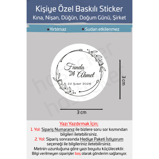 42 Adet Kişiye Özel Kına Nişan Nikah Düğün Sünnet Bebek Firma Etiket Sticker Hediye ve Çikolata P3 42 Adet Kişiye Özel Kına Nişan Nikah Düğün Sünnet Bebek Firma Etiket Sticker Hediye ve Çikolata P3