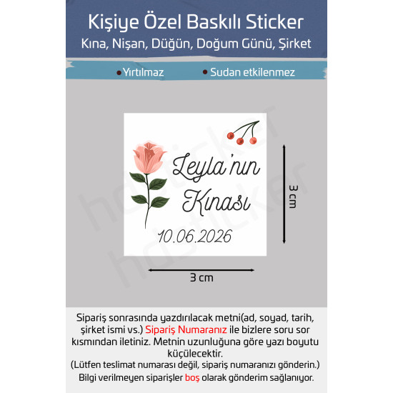 42 Adet Kişiye Özel Kına Nişan Nikah Düğün Sünnet Bebek Firma Etiket Sticker Hediye ve Çikolata P43 42 Adet Kişiye Özel Kına Nişan Nikah Düğün Sünnet Bebek Firma Etiket Sticker Hediye ve Çikolata P43