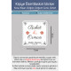 42 Adet Kişiye Özel Kına Nişan Nikah Düğün Sünnet Bebek Firma Etiket Sticker Hediye ve Çikolata P44 42 Adet Kişiye Özel Kına Nişan Nikah Düğün Sünnet Bebek Firma Etiket Sticker Hediye ve Çikolata P44