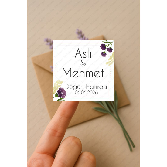 42 Adet Kişiye Özel Kına Nişan Nikah Düğün Sünnet Bebek Firma Etiket Sticker Hediye ve Çikolata P49 42 Adet Kişiye Özel Kına Nişan Nikah Düğün Sünnet Bebek Firma Etiket Sticker Hediye ve Çikolata P49