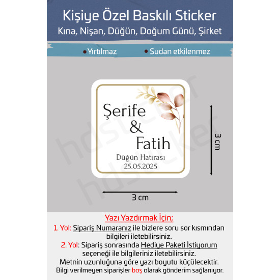 42 Adet Kişiye Özel Kına Nişan Nikah Düğün Sünnet Bebek Firma Etiket Sticker Hediye ve Çikolata P8 42 Adet Kişiye Özel Kına Nişan Nikah Düğün Sünnet Bebek Firma Etiket Sticker Hediye ve Çikolata P8