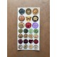 50 Adet Retro Pul Mühür Sticker Seti Vintage Etiket Karışık Desen Hediye Davetiye Defter Süsleme 50 Adet Retro Pul Mühür Sticker Seti Vintage Etiket Karışık Desen Hediye Davetiye Defter Süsleme