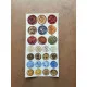 50 Adet Retro Pul Mühür Sticker Seti Vintage Etiket Karışık Desen Hediye Davetiye Defter Süsleme 50 Adet Retro Pul Mühür Sticker Seti Vintage Etiket Karışık Desen Hediye Davetiye Defter Süsleme