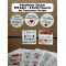 570 Adet Teşekkür Paketleme Hediye Kargo Sticker Seti Etiket Çıkartma Yapışkanlı Ambalaj Thank You