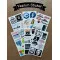 59 Adet Yazılım & Yazılımcı Software Developer Laptop Notebook Tablet Etiket Sticker Set P56