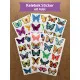60 Adet Kelebek Sticker Seti - Defter, Duvar, Laptop, Telefon, Ayna, Cam Çocuk Kitap Dekor Etiket P2 60 Adet Kelebek Sticker Seti - Defter, Duvar, Laptop, Telefon, Ayna, Cam Çocuk Kitap Dekor Etiket P2