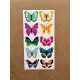60 Adet Kelebek Sticker Seti - Defter, Duvar, Laptop, Telefon, Ayna, Cam Çocuk Kitap Dekor Etiket P2 60 Adet Kelebek Sticker Seti - Defter, Duvar, Laptop, Telefon, Ayna, Cam Çocuk Kitap Dekor Etiket P2