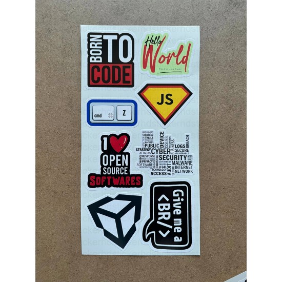 60 Adet Yazılım & Yazılımcı Software Developer Laptop Notebook Tablet Etiket Sticker Set P57 60 Adet Yazılım & Yazılımcı Software Developer Laptop Notebook Tablet Etiket Sticker Set P57