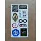 60 Adet Yazılım & Yazılımcı Software Developer Laptop Notebook Tablet Etiket Sticker Set P57