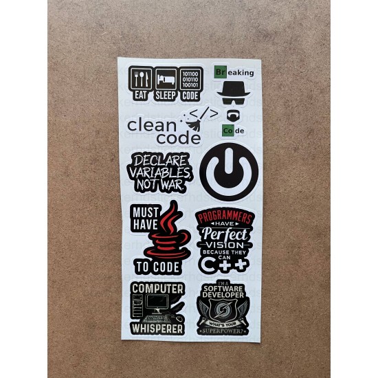 60 Adet Yazılım & Yazılımcı Software Developer Laptop Notebook Tablet Etiket Sticker Set P58 60 Adet Yazılım & Yazılımcı Software Developer Laptop Notebook Tablet Etiket Sticker Set P58