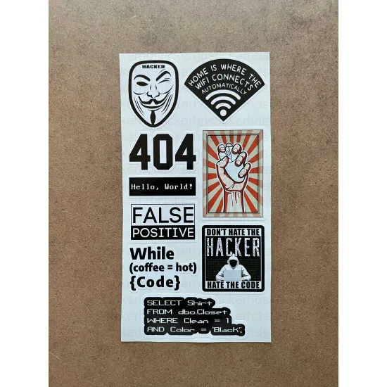 60 Adet Yazılım & Yazılımcı Software Developer Laptop Notebook Tablet Etiket Sticker Set P58 60 Adet Yazılım & Yazılımcı Software Developer Laptop Notebook Tablet Etiket Sticker Set P58