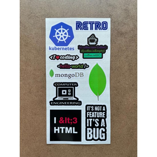 60 Adet Yazılım & Yazılımcı Software Developer Laptop Notebook Tablet Etiket Sticker Set P59 60 Adet Yazılım & Yazılımcı Software Developer Laptop Notebook Tablet Etiket Sticker Set P59