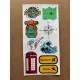 61 Adet Travel Seyahat Temalı Sticker Seti - Gezi, Valiz, Laptop, Defter İçin Renkli Etiket Çıkartma 61 Adet Travel Seyahat Temalı Sticker Seti - Gezi, Valiz, Laptop, Defter İçin Renkli Etiket Çıkartma