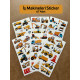 67 Adet İş Makinesi Sticker Seti Dozer, Kepçe, Ekskavatör, Kamyon, Vinç, Beton Mikseri Temalı Etiket 67 Adet İş Makinesi Sticker Seti Dozer, Kepçe, Ekskavatör, Kamyon, Vinç, Beton Mikseri Temalı Etiket