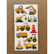 67 Adet İş Makinesi Sticker Seti Dozer, Kepçe, Ekskavatör, Kamyon, Vinç, Beton Mikseri Temalı Etiket 67 Adet İş Makinesi Sticker Seti Dozer, Kepçe, Ekskavatör, Kamyon, Vinç, Beton Mikseri Temalı Etiket