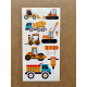 67 Adet İş Makinesi Sticker Seti Dozer, Kepçe, Ekskavatör, Kamyon, Vinç, Beton Mikseri Temalı Etiket 67 Adet İş Makinesi Sticker Seti Dozer, Kepçe, Ekskavatör, Kamyon, Vinç, Beton Mikseri Temalı Etiket