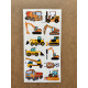 67 Adet İş Makinesi Sticker Seti Dozer, Kepçe, Ekskavatör, Kamyon, Vinç, Beton Mikseri Temalı Etiket 67 Adet İş Makinesi Sticker Seti Dozer, Kepçe, Ekskavatör, Kamyon, Vinç, Beton Mikseri Temalı Etiket