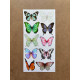 69 Adet Kelebek Sticker Seti - Defter, Duvar, Laptop, Telefon, Ayna, Cam Çocuk Kitap Dekor Etiket P3 69 Adet Kelebek Sticker Seti - Defter, Duvar, Laptop, Telefon, Ayna, Cam Çocuk Kitap Dekor Etiket P3