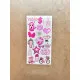6'lı Pembe Art Temalı Sticker Seti 107 Adet Planner Ajanda Laptop Telefon Bullet Journal Etiket 6'lı Pembe Art Temalı Sticker Seti 107 Adet Planner Ajanda Laptop Telefon Bullet Journal Etiket