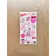 6'lı Pembe Art Temalı Sticker Seti 107 Adet Planner Ajanda Laptop Telefon Bullet Journal Etiket 6'lı Pembe Art Temalı Sticker Seti 107 Adet Planner Ajanda Laptop Telefon Bullet Journal Etiket