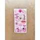 6'lı Pembe Art Temalı Sticker Seti 107 Adet Planner Ajanda Laptop Telefon Bullet Journal Etiket 6'lı Pembe Art Temalı Sticker Seti 107 Adet Planner Ajanda Laptop Telefon Bullet Journal Etiket
