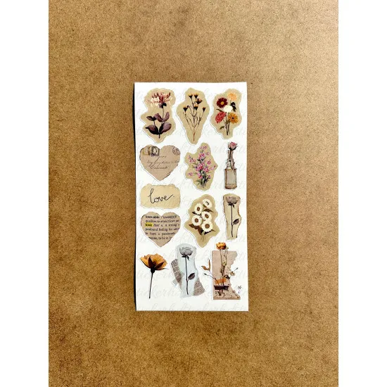 6'lı Vintage Temalı Sticker Seti 79 Adet Planner Ajanda Laptop Tablet Telefon Bullet Journal Etiket 6'lı Vintage Temalı Sticker Seti 79 Adet Planner Ajanda Laptop Tablet Telefon Bullet Journal Etiket