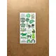 6'lı Yeşil Art Temalı Sticker Seti 116 Adet Planner Ajanda Laptop Telefon Bullet Journal Etiket 6'lı Yeşil Art Temalı Sticker Seti 116 Adet Planner Ajanda Laptop Telefon Bullet Journal Etiket